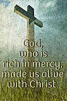 Warren Camp's custom Scripture picture of 'Made Alive with Christ,' Ephesians 2:5 NIV