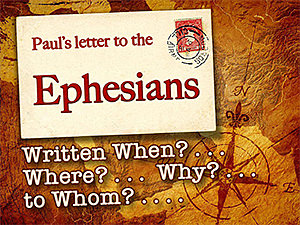 Custom 'Ephesians letter' envelope