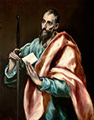 Photo of painting by El Greco titled 'Apostle Saint Paul,' c. 1612
