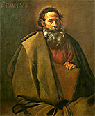 Photo of painting by Velasquez titled 'Saint Paul,' c. 1619