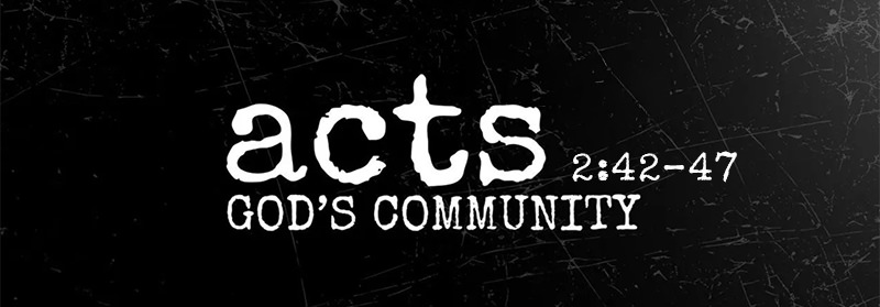 See how Warren Camp accurately characterizes this passage. Passage header for Acts 2:42–47