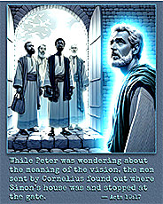 Click to enlarge this picture of Acts 10:17. Picture of Acts 10:17