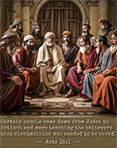 Click to enlarge this picture of Acts 15:1 in action. Picture of Acts 15:1 in action