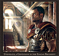 Click to enlarge this picture of Cornelius the centurion. AI picture of Cornelius the centurion