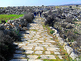 Click to see an enlargement of this 'Tarsus Road' image on wikipedia.org. An enlargement of this 'Tarsus Road' image can be seen on wikipedia.org.