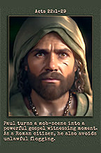 Click to enlarge this picture of Paul's accomplishments in Acts 22:1–29. Picture of Paul's accomplishments in Acts 22:1–29