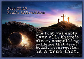 Click to enlarge this picture of Acts 25:19. Picture of Acts 25:19