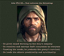 Click to enlarge this picture of Paul's accomplishments in Acts 27:1–26. Picture of Paul's accomplishments in Acts 27:1–26