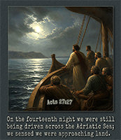 Click to enlarge this picture of Acts 27:27 in action. Picture of Acts 27:27 in action