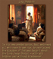 Click to enlarge this picture of Paul in action in his own rented house. Picture of Paul in action in his own rented house