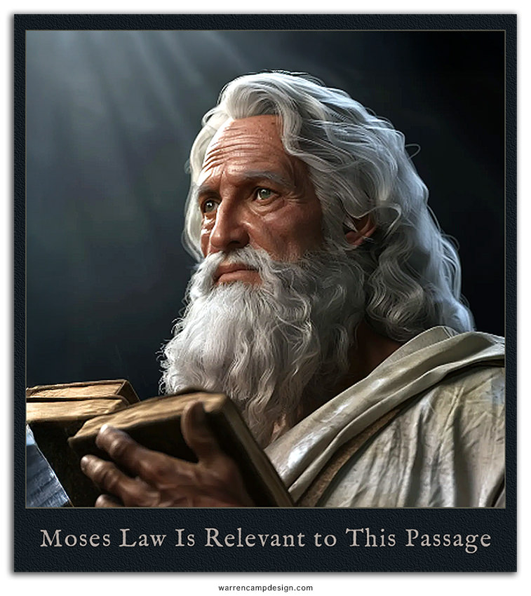 Click to enlarge Warren's AI-generated picture of Moses in 1 Corinthians 9:1–2. Warren's AI-generated picture of Moses in 1 Corinthians 9:1–2