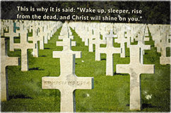 Click to enlarge Warren Camp's custom Scripture picture of Ephesians 5:14 NIV. Warren Camp's custom Scripture picture of Ephesians 5:14 NIV