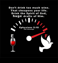 Click to enlarge Warren Camp's custom Scripture picture of Ephesians 5:18 NIV. Warren Camp's custom Scripture picture of Ephesians 5:18 NIV