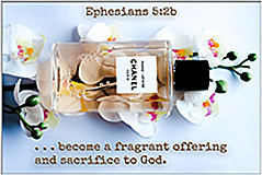 Click to enlarge Warren Camp's custom Scripture picture of Ephesians 5:2b NIV. Warren Camp's custom Scripture picture of Ephesians 5:2b NIV