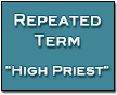 Image of repeated term 'high priest'
