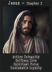 Click to enlarge this image of Jesus. Warren's image of Jesus