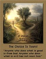 Click to enlarge Warren Camp's styled image of ''3 John v. 11b.' Warren Camp's styled image of ''3 John v. 11b'