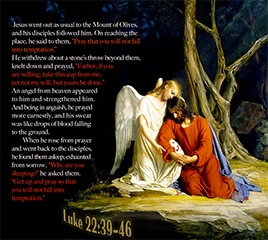 Warren Camp's custom Scripture picture of Luke 22:39–46