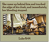 Warren's Scripture picture of Luke 8:44