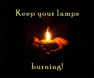 Warren Camp's burning oil lamp image
