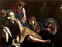'Christ on the Mount of Olives' painting by Caravaggio