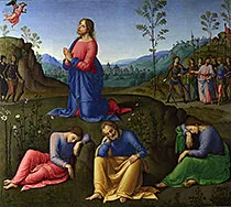 'The Agony in the Garden' painting by Lo Spagna