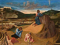 'Agony in the Garden' painting by Giovanni Bellini