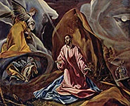 'The Agony in the Garden' painting by El Greco