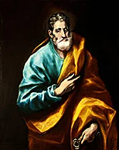 'Apostle Peter' painting by El Greco