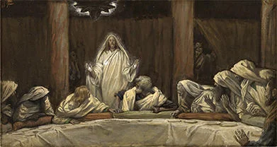 'The Apparition of Christ' painting by James Tissot
