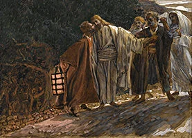 'The Kiss of Judas' painting by James Tissot