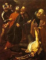 'The Capture of Christ' oil-on-canvas painting by Dirck van Baburen