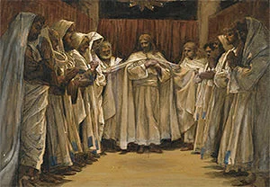 'The Lord's Last Sermon' painting by James Tissot