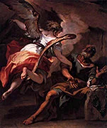 'The Liberation of Saint Peter' painting by Sebastiano Ricci
