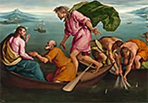 'The Miraculous Draught of Fishes' painting by Jacopo Bassano
