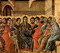 'Pentecost' painting by Duccio di Buoninsegna