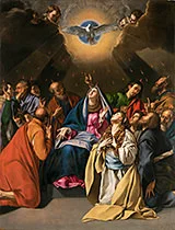 'Pentecostés' painting by Fray Juan Bautista Maíno