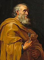 'Saint Peter' painting by Peter Paul Rubens