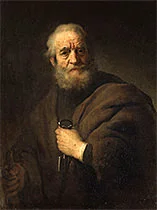 'Saint Peter' painting by Rembrandt