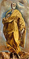 'Saint Peter' painting by El Greco