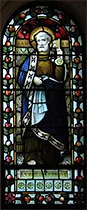 Stained glass of 'Saint Peter'
