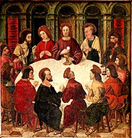 'The Last Supper' painting by Antoine Ronzen