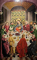 'The Last Supper' painting by Heinrich Lützelmann