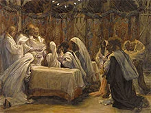 'The Last Supper' painting by James Tissot