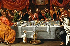 'The Last Supper' painting by Luis Tristán
