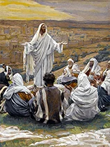'The Lord's Prayer' (Le Pater Noster) watercolor by James Tissot