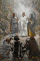 'The Transfiguration of Christ' painting by James Tissot