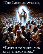 Click to enlarge Warren Camp's Scripture picture of 1 Samuel 8:22 NIV. Warren Camp's Scripture picture of 1 Samuel 8:22 NIV