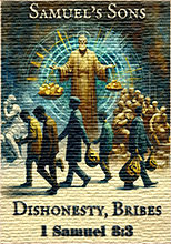 Click to enlarge Warren Camp's Scripture picture of 1 Samuel 8:3 NIV. Warren Camp's Scripture picture of 1 Samuel 8:3 NIV