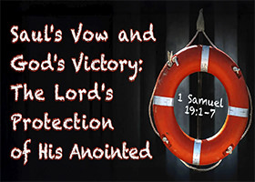 Click to enlarge Warren Camp's Scripture picture of 1 Samuel 19:1–7. Warren Camp's Scripture picture of 1 Samuel 19:1–7
